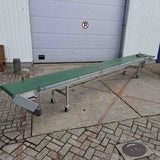 Förderband auf Rollen, komplett mit Antrieb