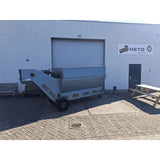 Dewa / Demtec mobiler Substratbunker mit Schleppketten in gutem Zustand. Baujahr 2002