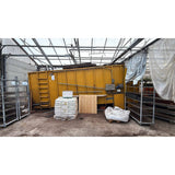 Erdbunker / Vorratsbunker mit Förderband