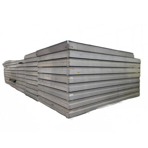 Aluminium Rollcontainer mit Styropor-Boden