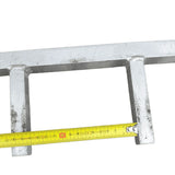 Hand-Topfgabel Ed Schalke 14,5 cm, 7 Töpfe Quadratische Töpfe (Gebraucht)