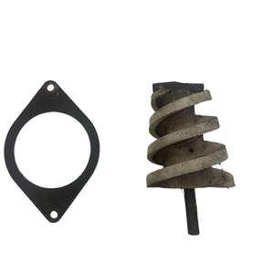 Gebrauchte Erdbohrer Ø110mm und Bohrplatte für JAVO Topfmaschine