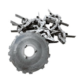 Gebrauchte Javo-Topfbandkette mit 20 Haltern, Teilung 200 mm