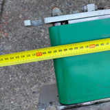 Satz gepflegter Javo-Verbindungsstücke / Förderbänder, 15 cm breit, komplett und funktionsfähig.