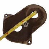 Gebrauchte Bohrplatten 35 mit Ø45 Loch für Javo Topfmaschine