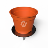 Teller / Topfhalter für Mayer Topfmaschine edelstahl 100mm