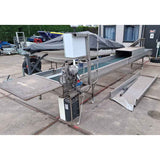 Edelstahl-Wassereinheit, gebraucht zum Bewässern von Stecklingsplatten oder Trays