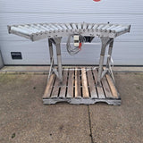 Angetriebene Rollenbahn, 500 mm breit, in gutem Betriebszustand, geeignet für Kisten/Boxen etc. (Preis ab: €495)