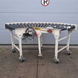 Angetriebene Rollenbahn, 600 mm breit, in gutem Betriebszustand, geeignet für Kisten/Boxen etc. (Preis ab: €495)