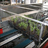 Vermiculitstreuer und Bewässerungseinheit für Trays