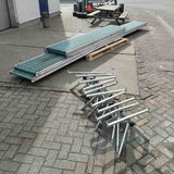 Stolze Rollenbahnen mit verstellbaren Beinen 2x 3000 x 500 mm und 2x 6000 x 500 mm