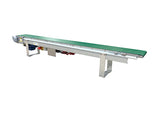 Heto Fassadenband / Wegband / Lieferband mit Endantrieb. Banddeckbreite 21 cm.