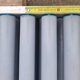 5 Aluminium-Rollenbahnen 2150 x 350 mm in gutem Zustand, leicht (Preis ab:€850)