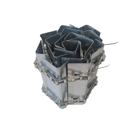 Elevatorkette mit abnehmbare klingen